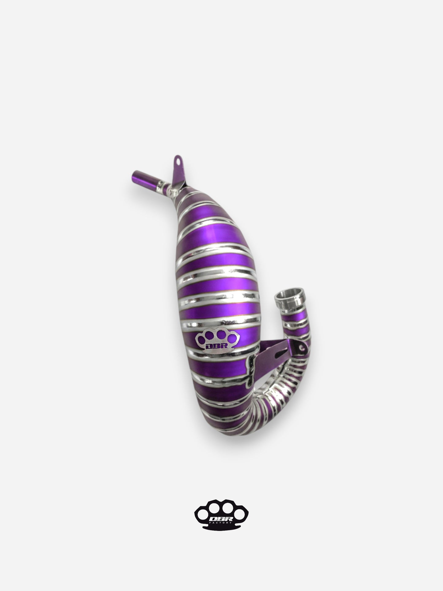 Scarico DBR Off-Road 125/150cc Titanium Alto - Pancia