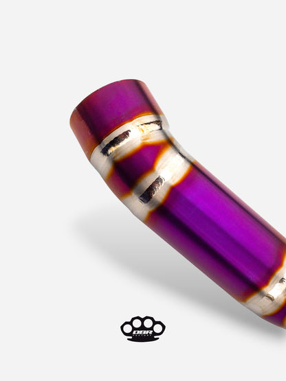 DBR 4T Titanium Exhaust Manifold + Powerbomb - KTM: EXC-F 450 (2020-2023), Husqvarna: 450 FE (2020-2023) and Husqvarna: 501 FE (2020-2023)