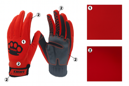 DBR Winter Touch Pro - Guanti Da Moto Invernali in Neoprene