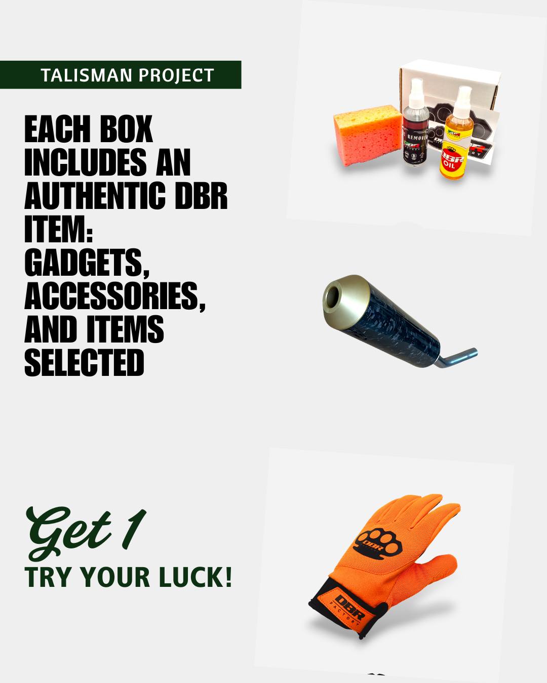 DBR MYSTERY BOX — TALISMAN PROJECT 🔮 | Limitierte Edition