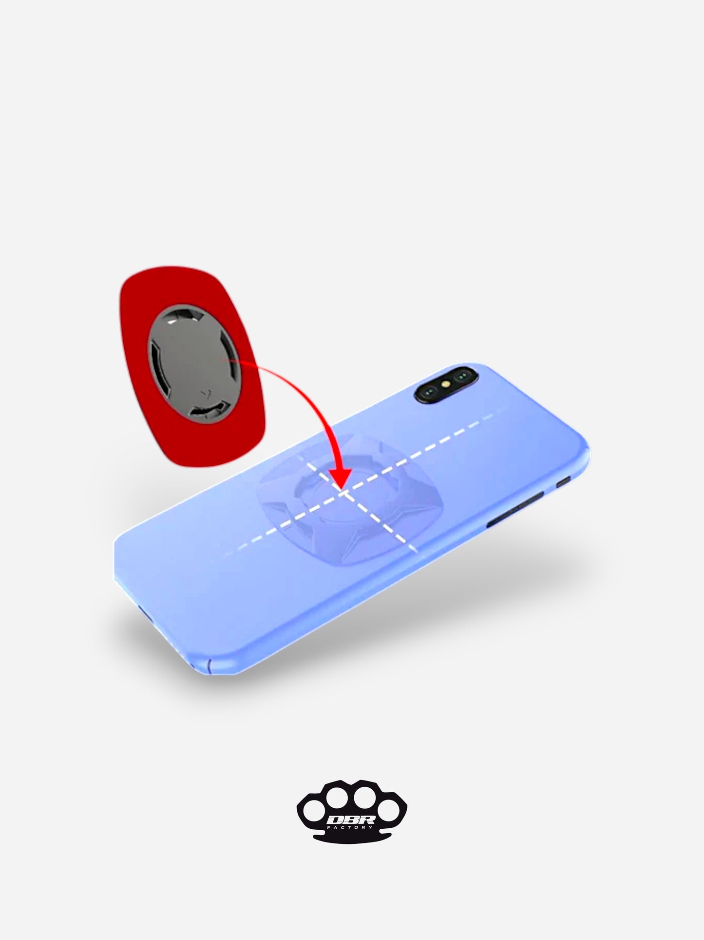 DBR Phone Holder – Motorcycle Smartphone Support