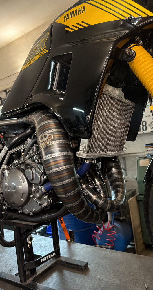 DBR Komplett-Auspuff Classic für YAMAHA TDR 250cc