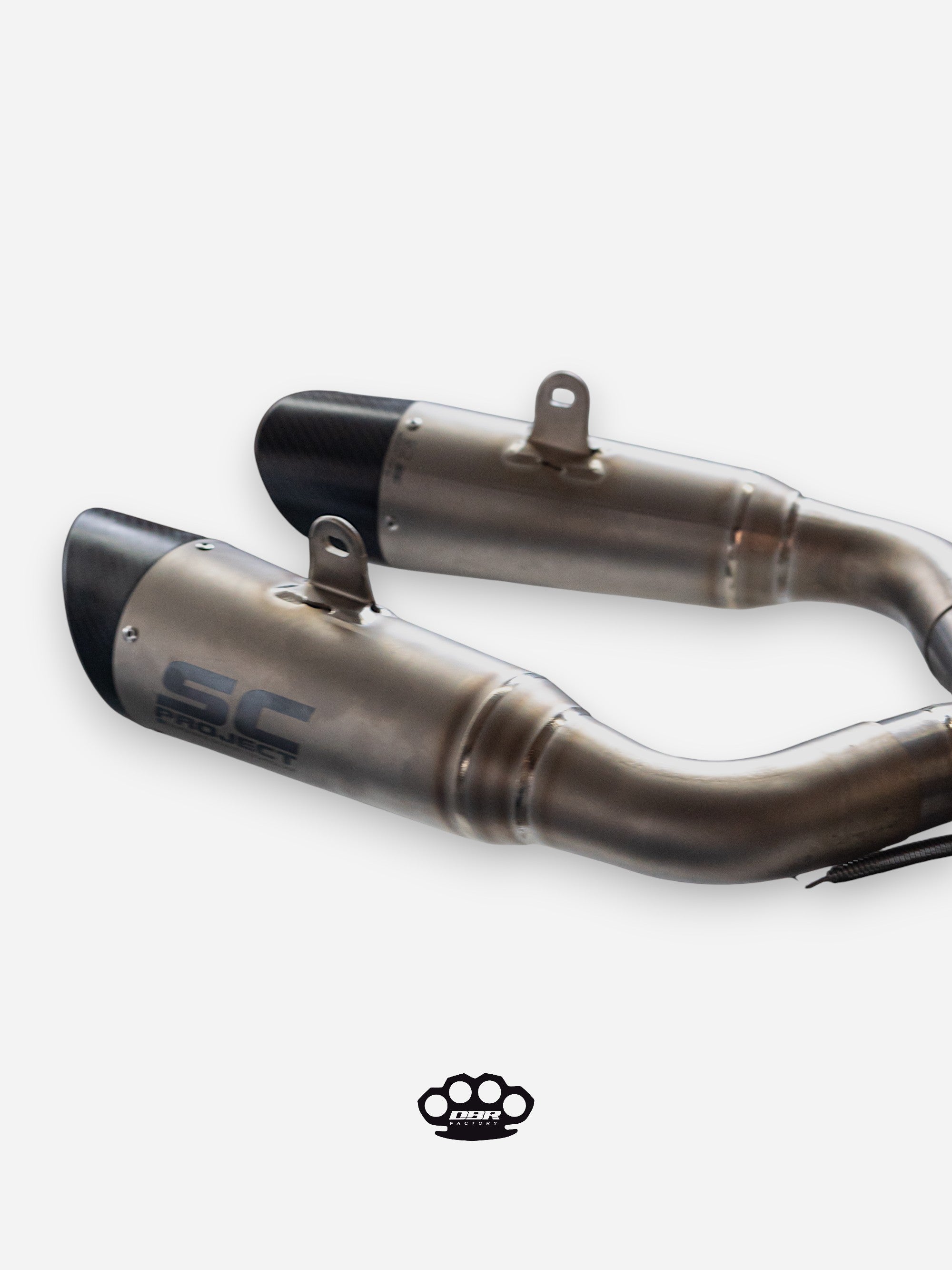 DBR Scarico Completo in Titanio DUCATI HYPERMOTARD 950 - SP 2019-2023 - DBR Factory