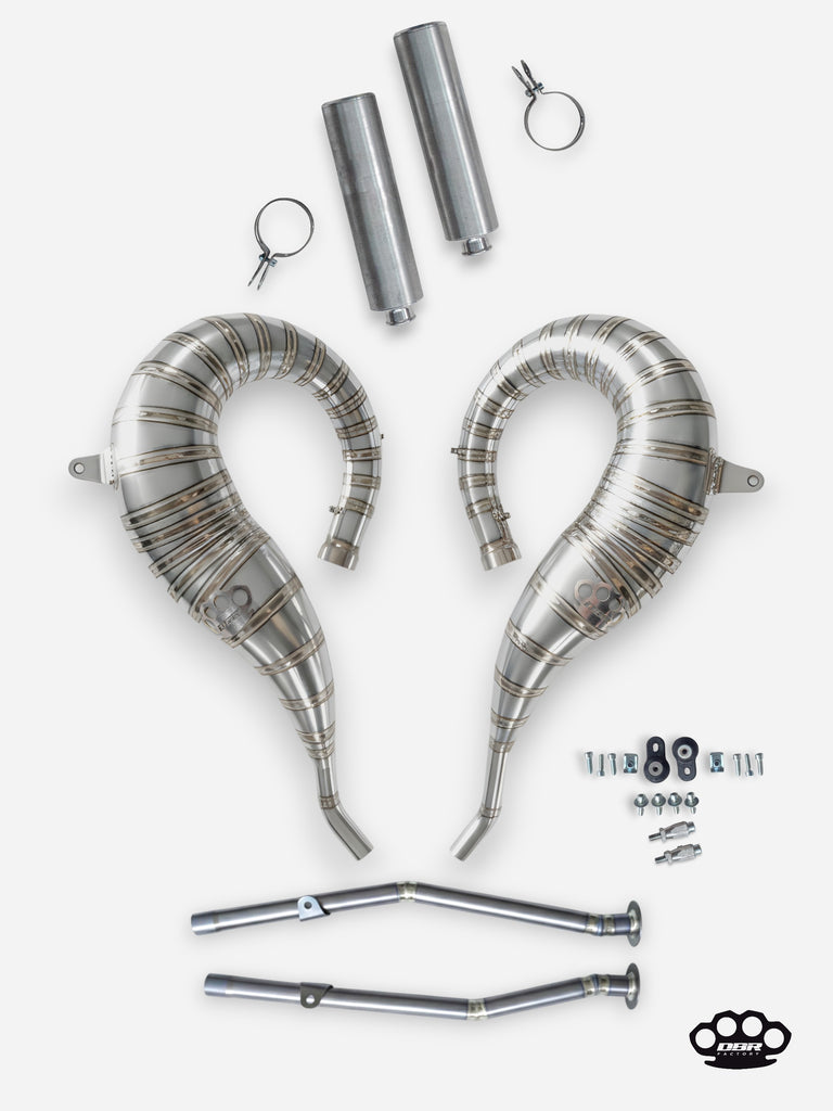 DBR Titan-Auspuff für YAMAHA BANSHEE Big Bore 525cc 1988–2009
