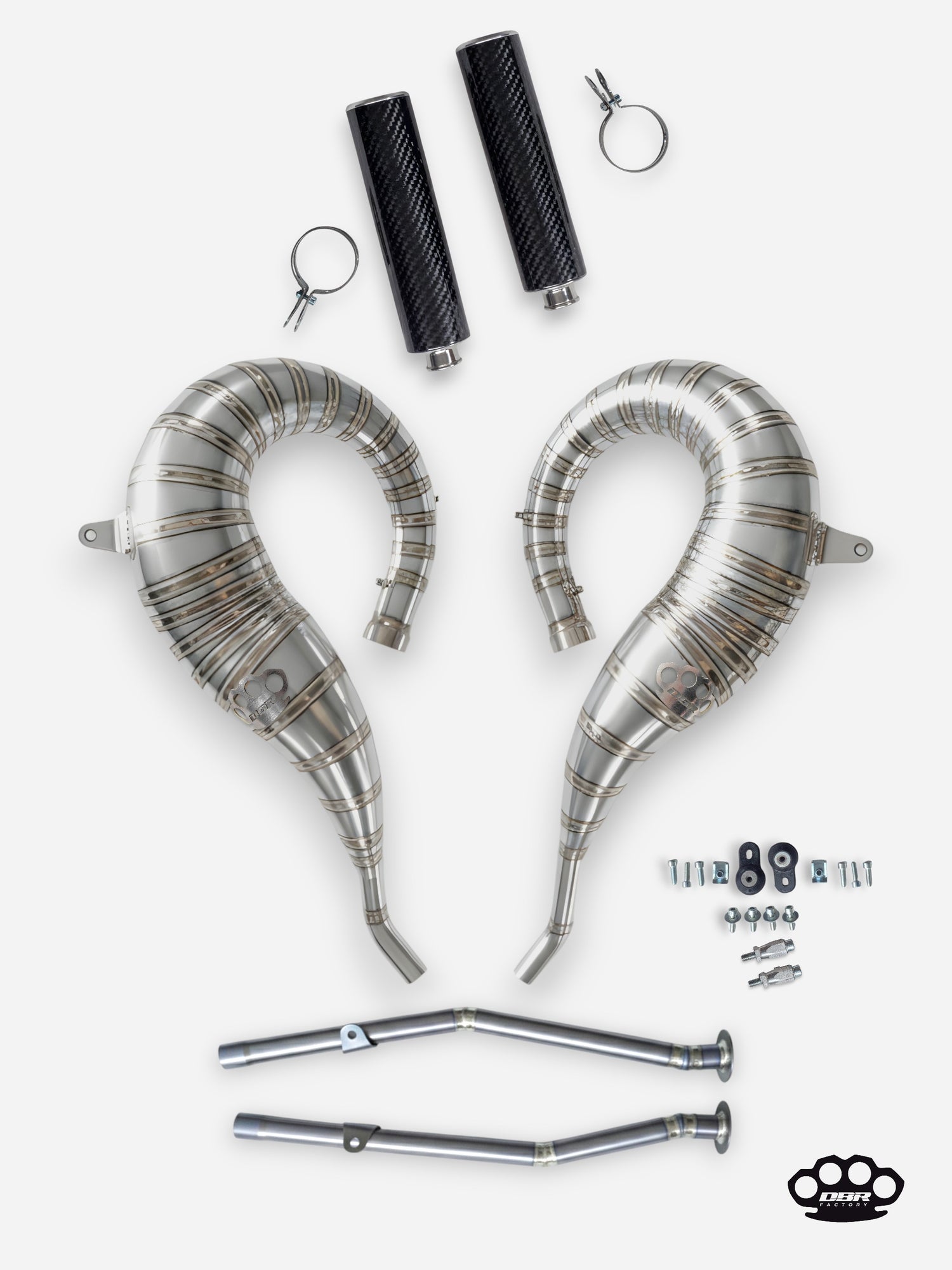 DBR Titan-Auspuff für YAMAHA BANSHEE Big Bore 525cc 1988–2009