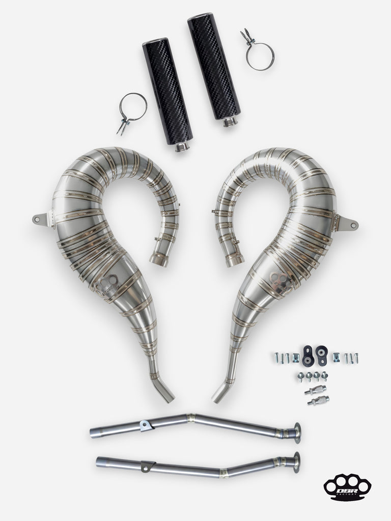 DBR Titan-Auspuff für YAMAHA BANSHEE Big Bore 525cc 1988–2009