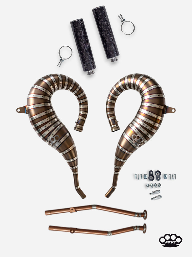 DBR Titan-Auspuff für YAMAHA BANSHEE Big Bore 525cc 1988–2009