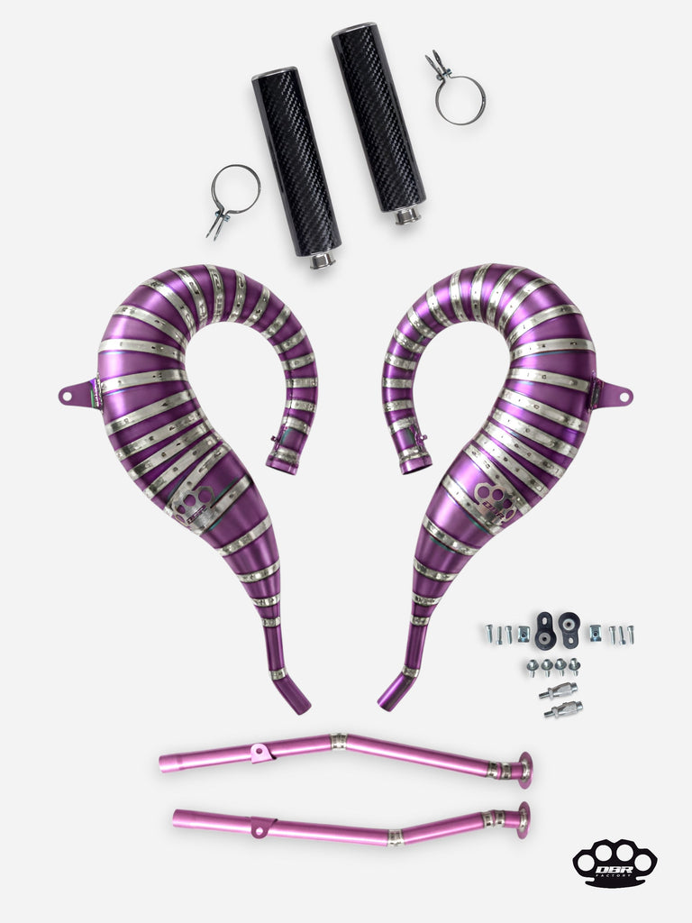 DBR Titan-Auspuff für YAMAHA BANSHEE Big Bore 525cc 1988–2009