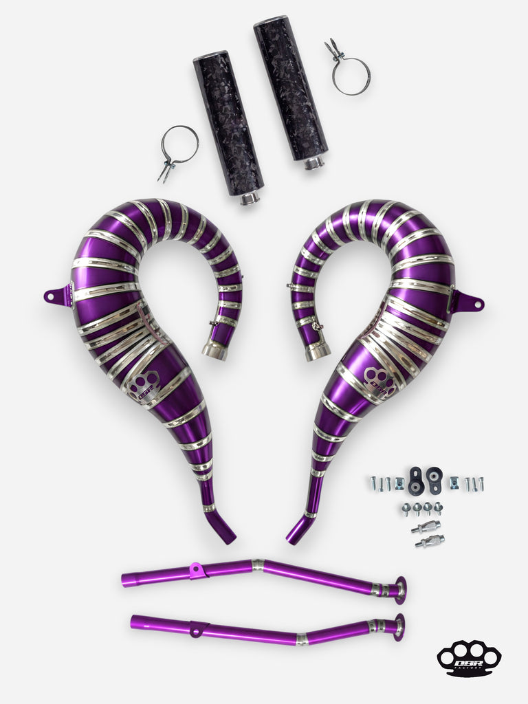 DBR Titan-Auspuff für YAMAHA BANSHEE Big Bore 525cc 1988–2009