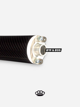 Lade das Bild im Gallery-Viewer, DBR Silenziatore Universale Moped 150mm e 190mm - Diametro 19mm e 20mm - DBR Factory