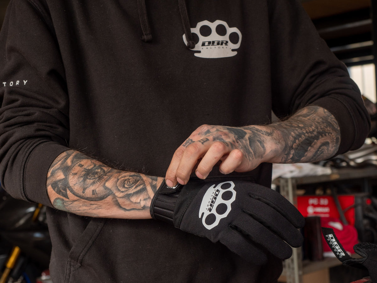 DBR Touch Pro Motorrad- und Crosshandschuhe aus Neopren