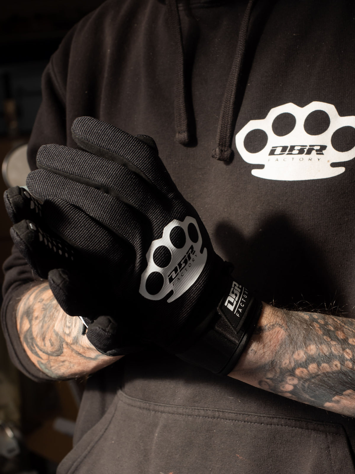 DBR Touch Pro Motorrad- und Crosshandschuhe aus Neopren