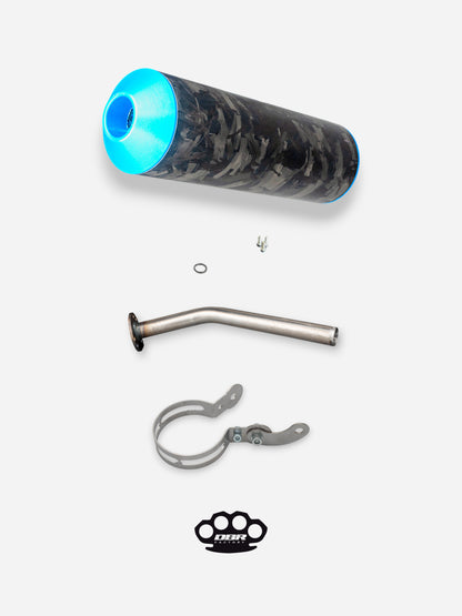 Kit Schalldämpfer DBR 50/100cc Hoher Durchgang