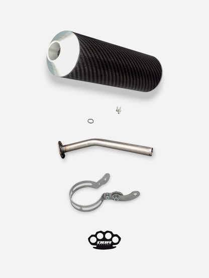 Kit Schalldämpfer DBR 50/100cc Hoher Durchgang