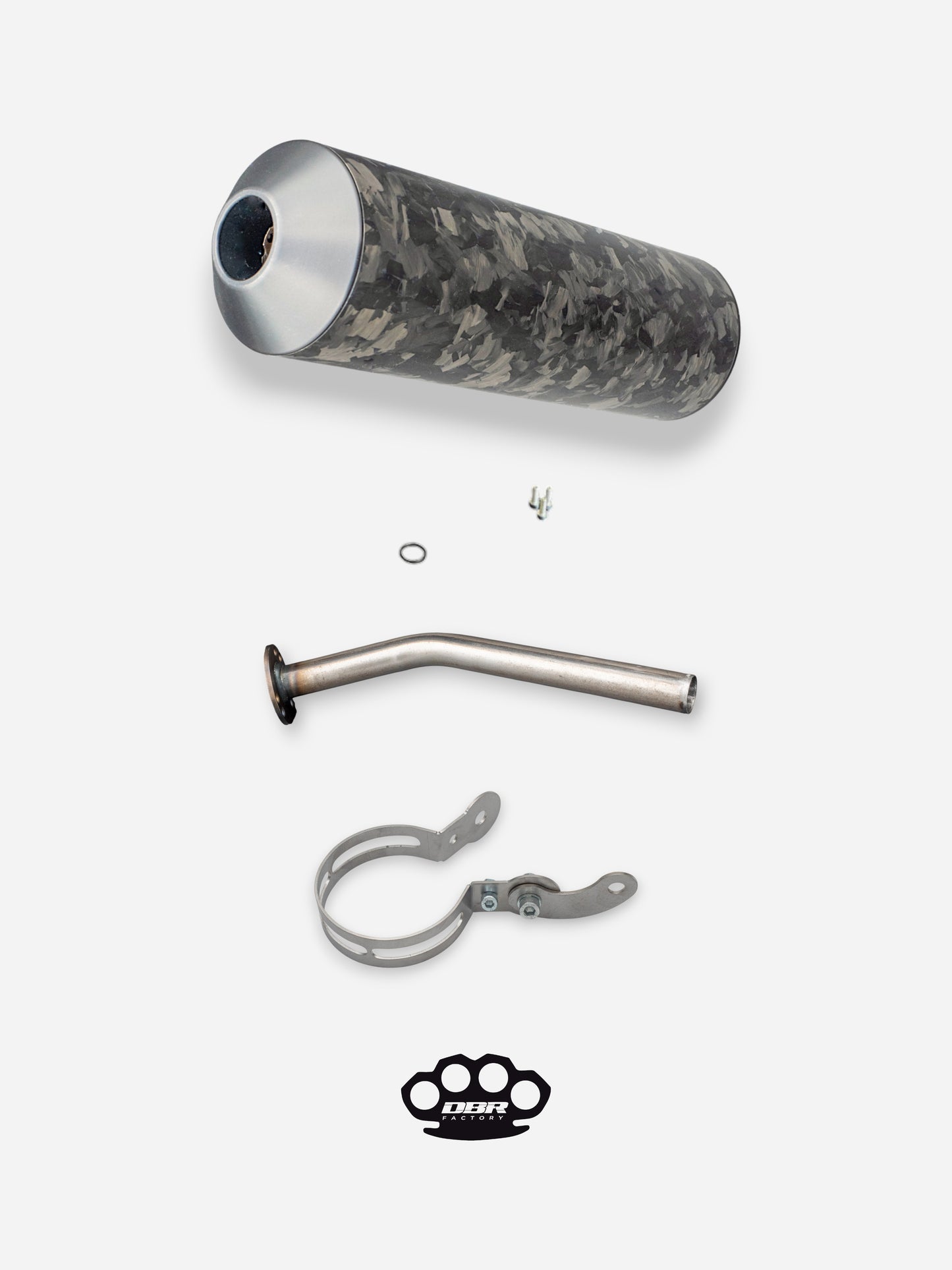 Kit Schalldämpfer DBR 50/100cc Hoher Durchgang