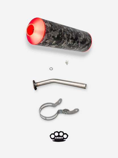 Kit Schalldämpfer DBR 50/100cc Hoher Durchgang