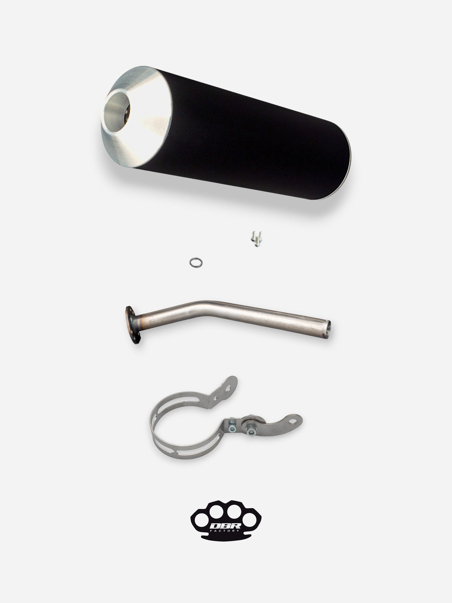 Kit Schalldämpfer DBR 50/100cc Hoher Durchgang