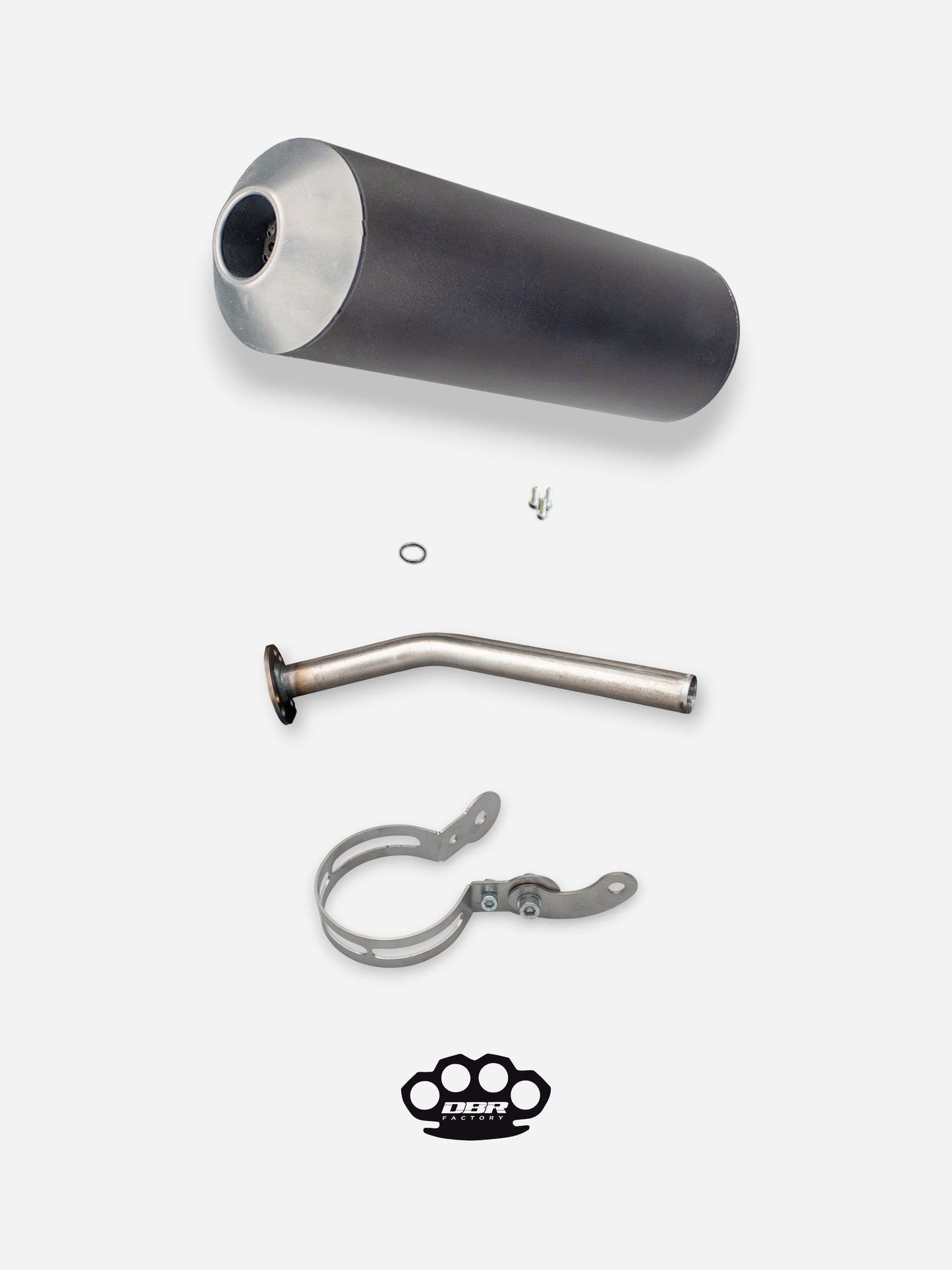 Kit Schalldämpfer DBR 50/100cc Hoher Durchgang