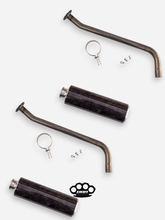 Kit Schalldämpfer DBR für YAMAHA BANSHEE 350CC ATV