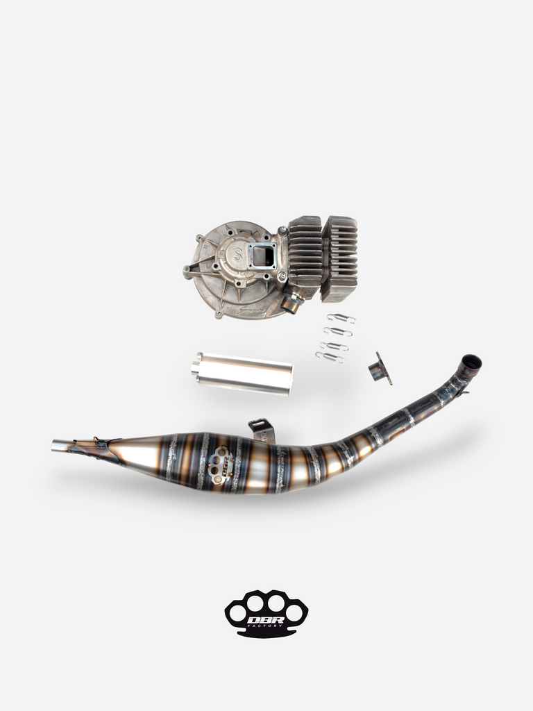 Marmitta DBR GP01 per Simonini 4P – Gruppi Termici Scooter - DBR Factory