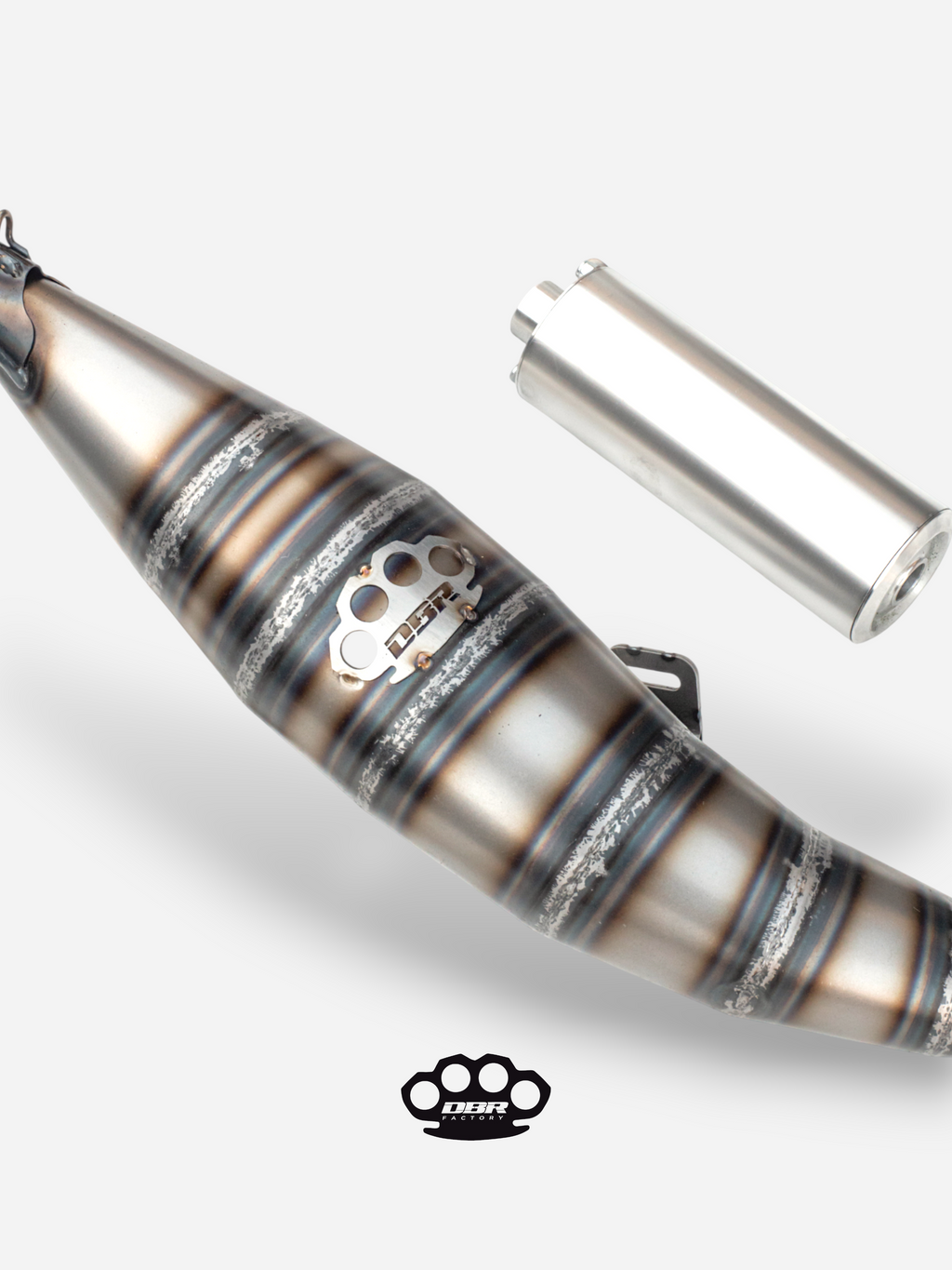 Marmitta DBR GP01 per Simonini 4P – Gruppi Termici Scooter - DBR Factory