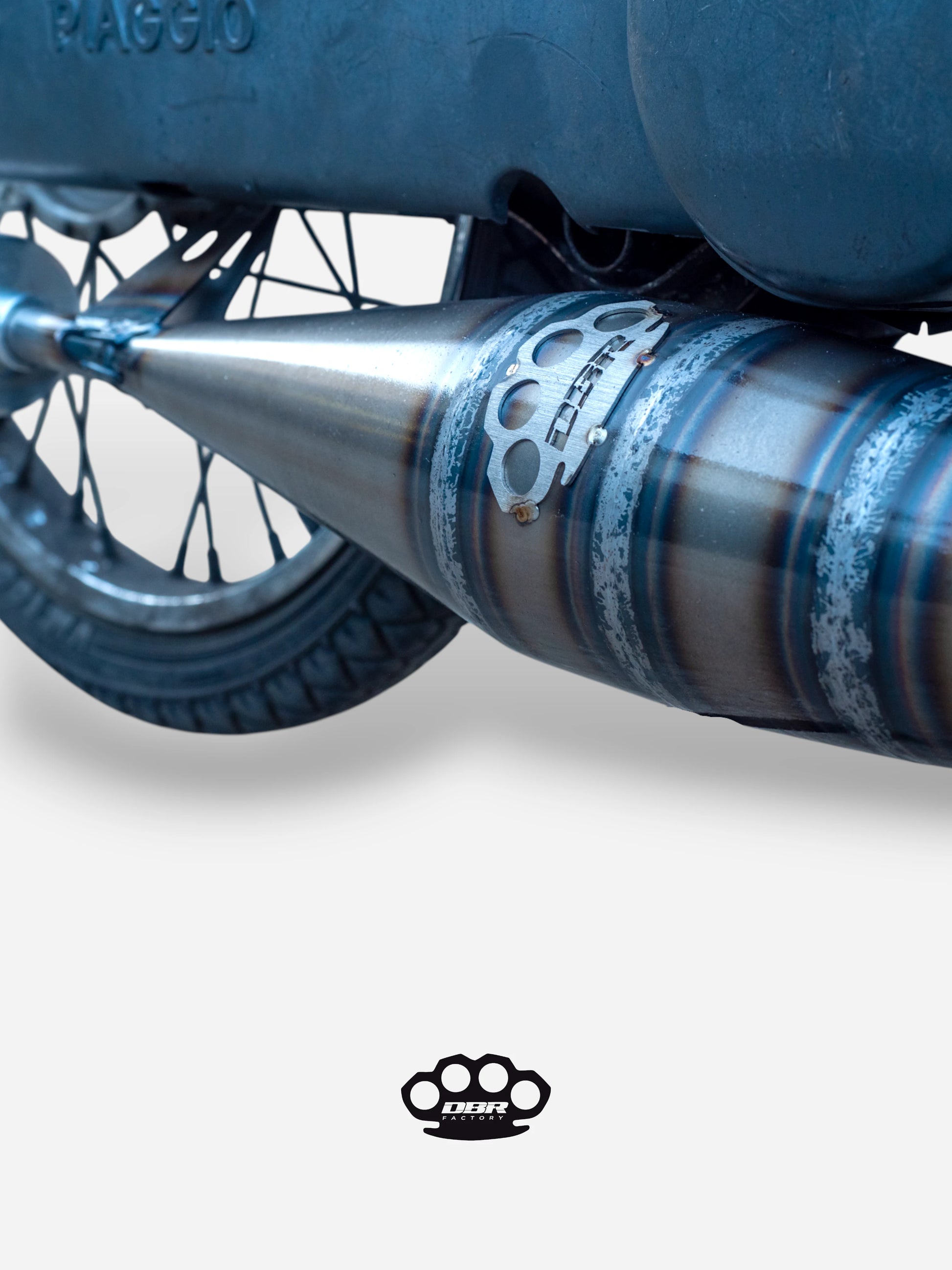 Marmitta DBR GP04 - Scarico Piaggio Gilera - DBR Factory