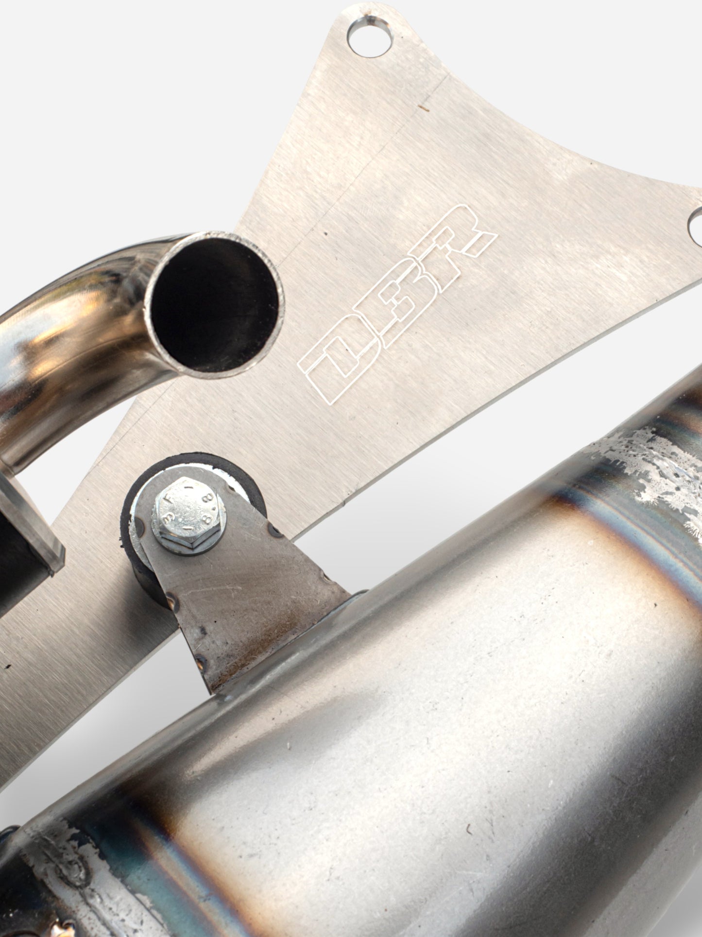 Marmitta DBR Minarelli Orizzontale - Zwischenrohr Auspuff 70cc