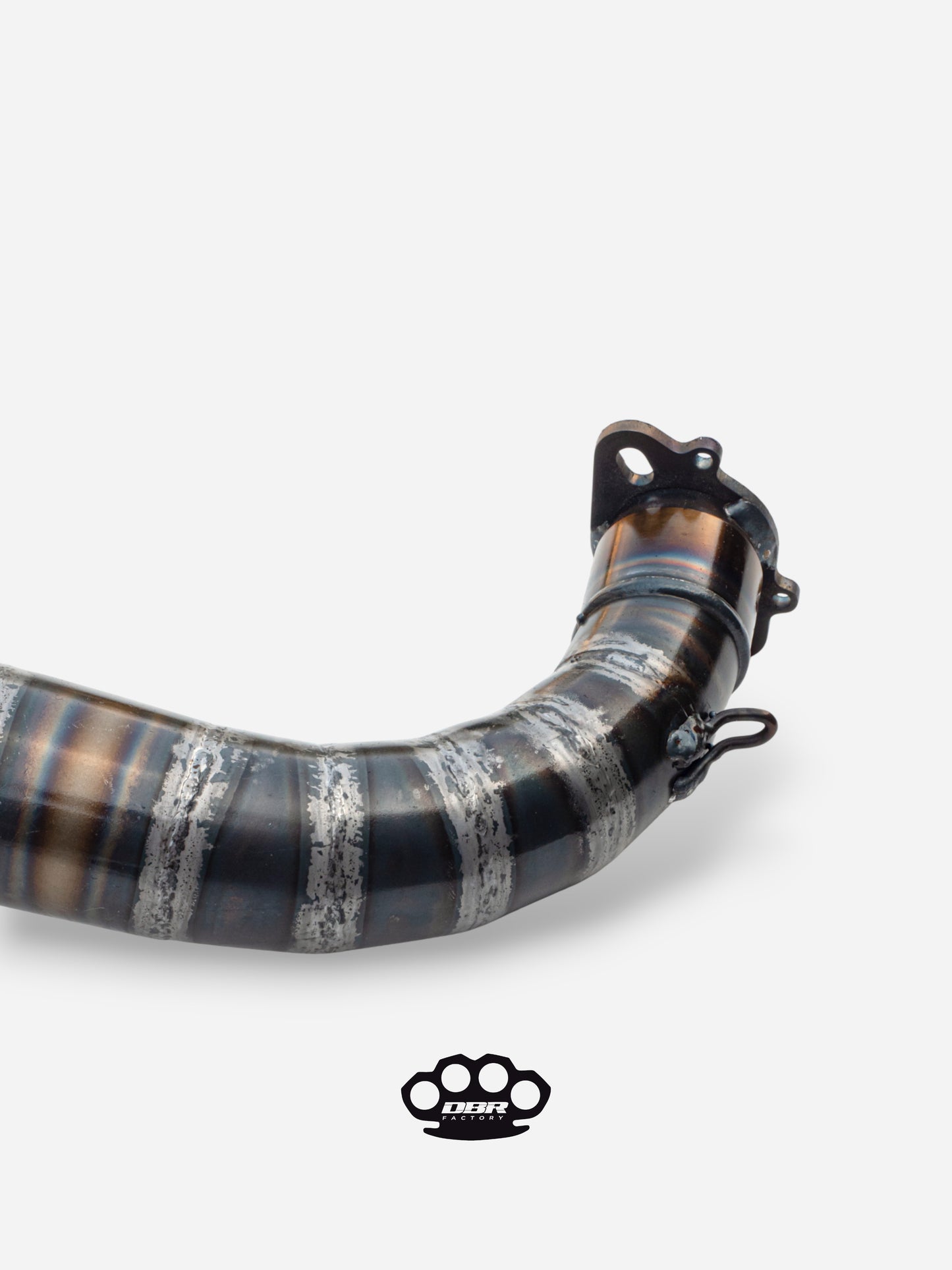 Marmitta DBR Minarelli Orizzontale - Zwischenrohr Auspuff 70cc