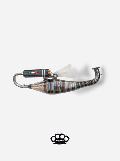 Marmitta DBR Minarelli Orizzontale - Trofeo Auspuff 70-89cc