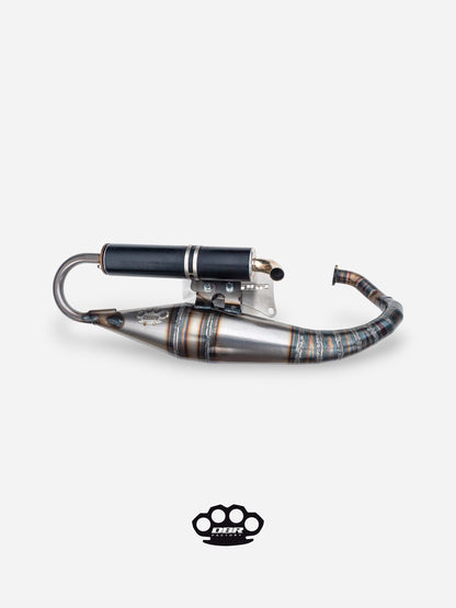 Auspuff DBR Minarelli Vertikal Basis - MBK Booster Spirit, Next Generation und Stunt - Yamaha Zuma und Slider