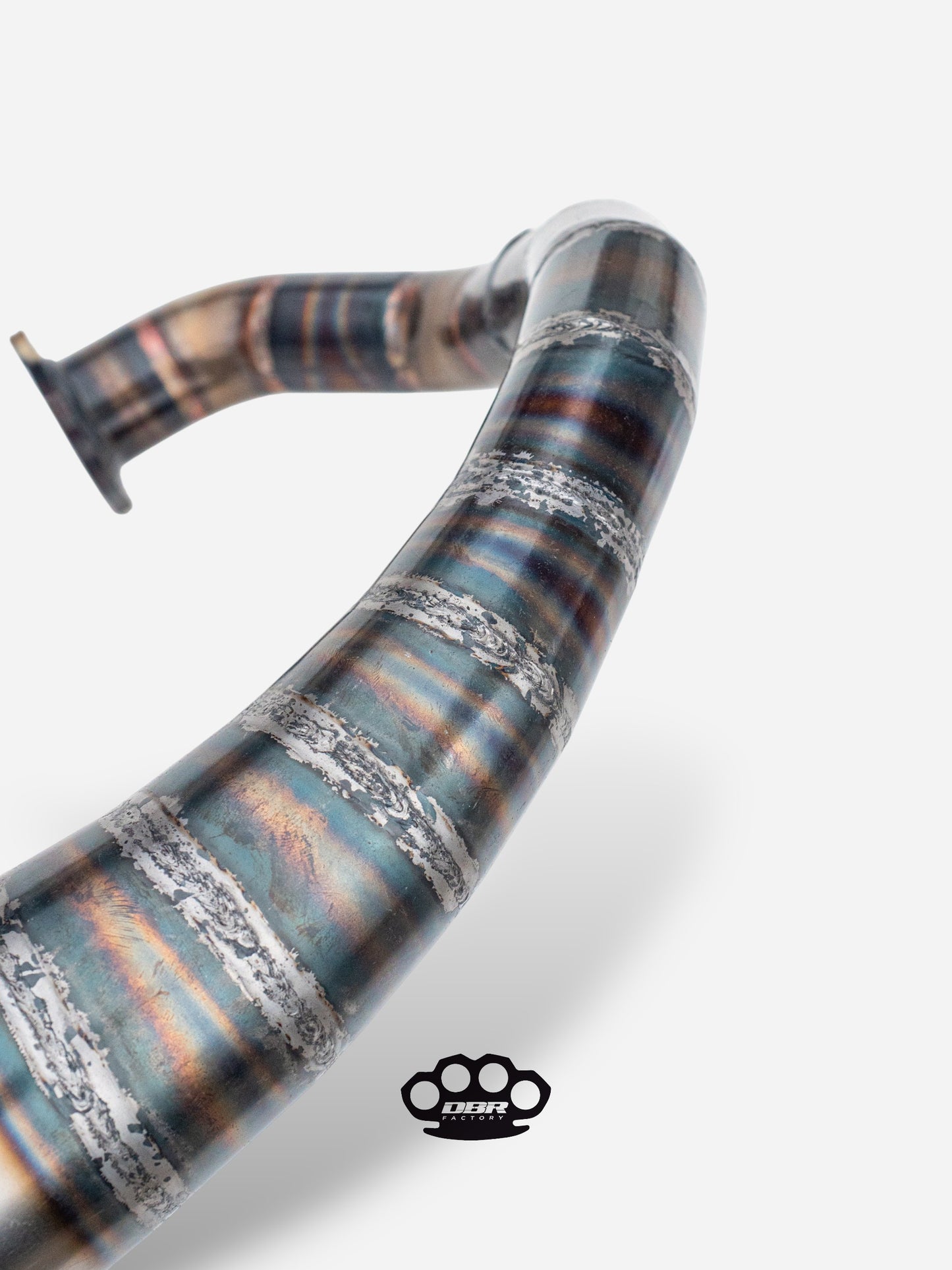 Auspuff DBR Minarelli Vertikal Basis - MBK Booster Spirit, Next Generation und Stunt - Yamaha Zuma und Slider