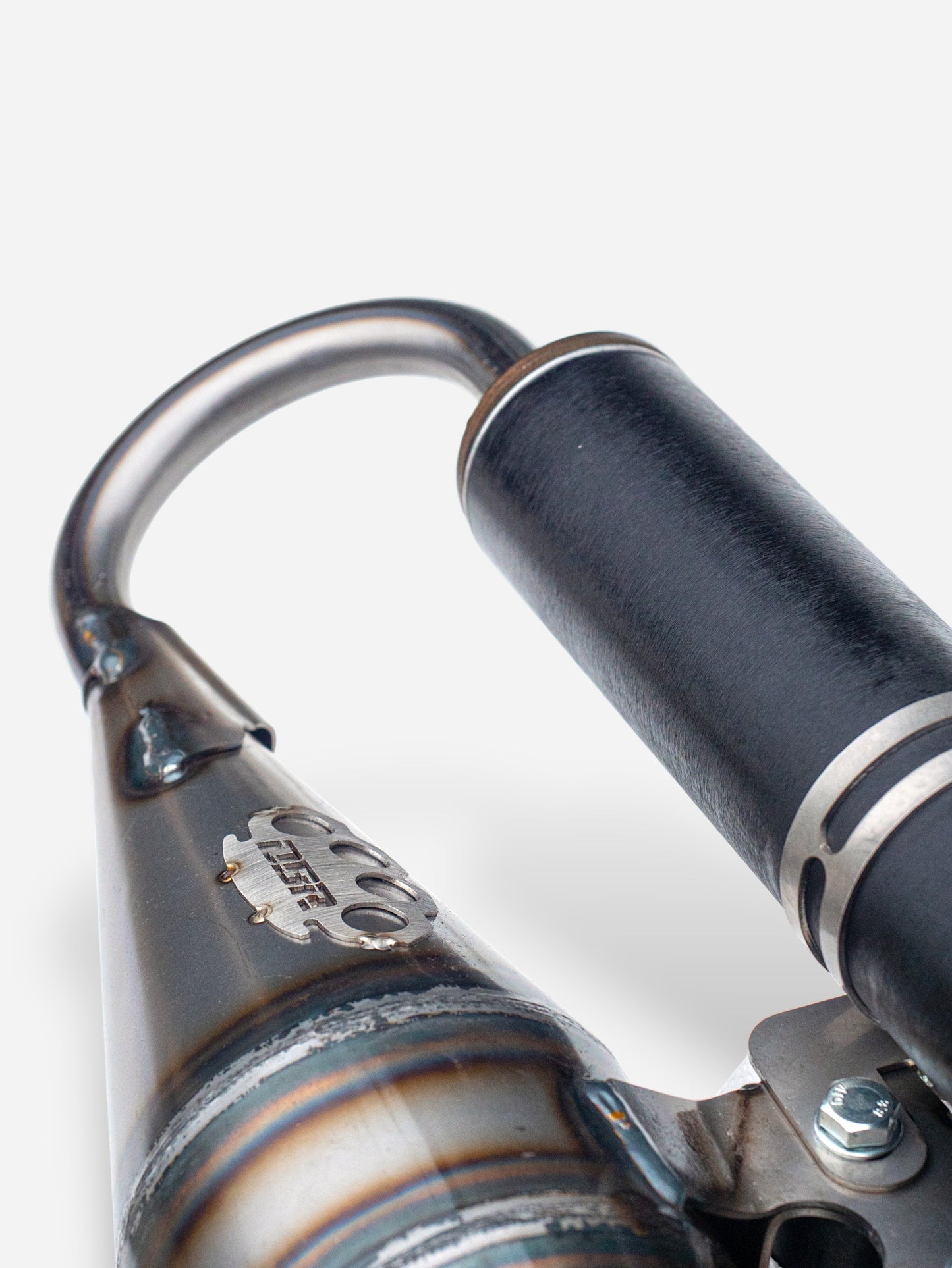 Auspuff DBR Minarelli Vertikal Basis - MBK Booster Spirit, Next Generation und Stunt - Yamaha Zuma und Slider