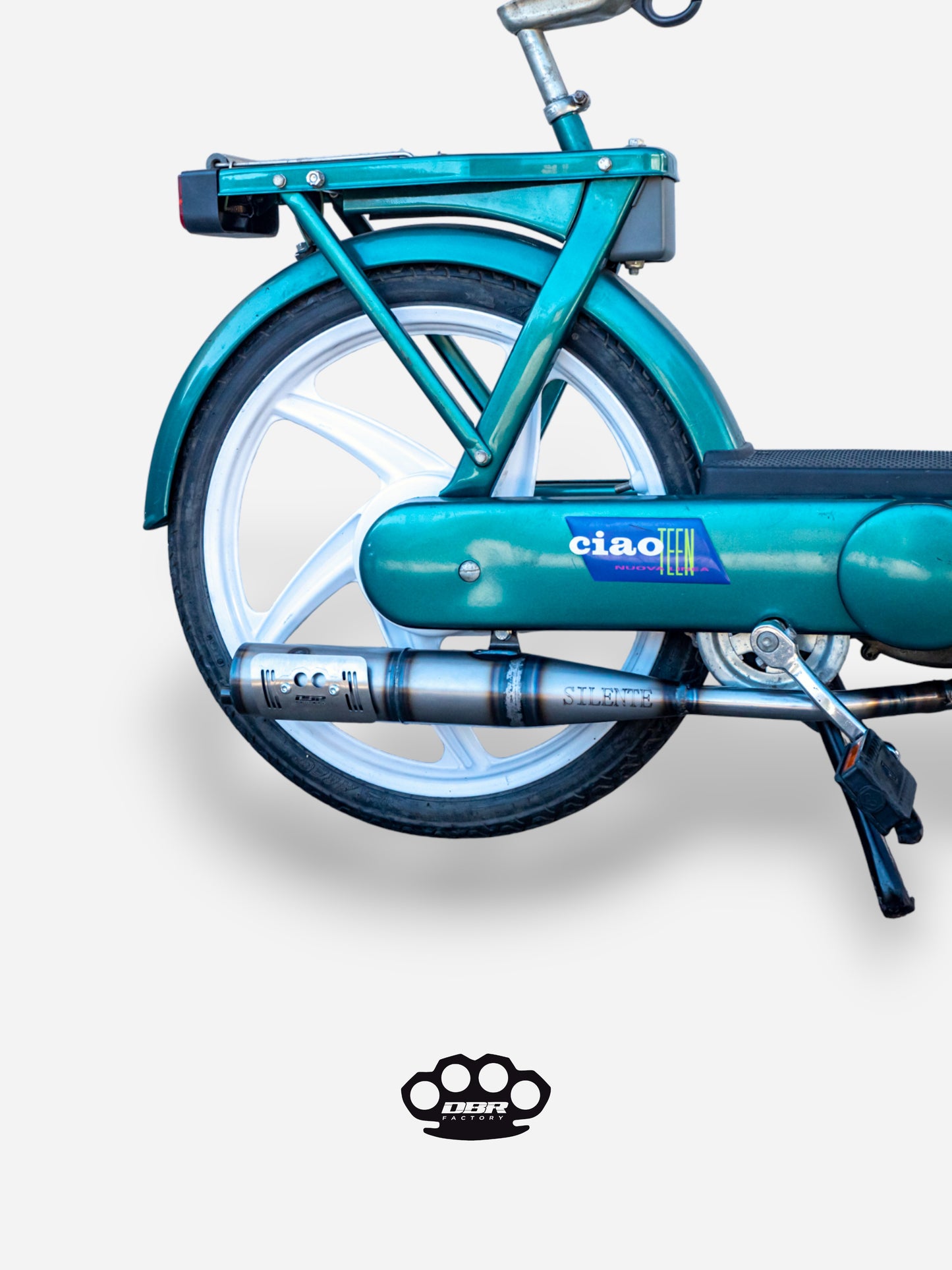 Marmitta DBR Silente - Auspuff Piaggio/Gilera