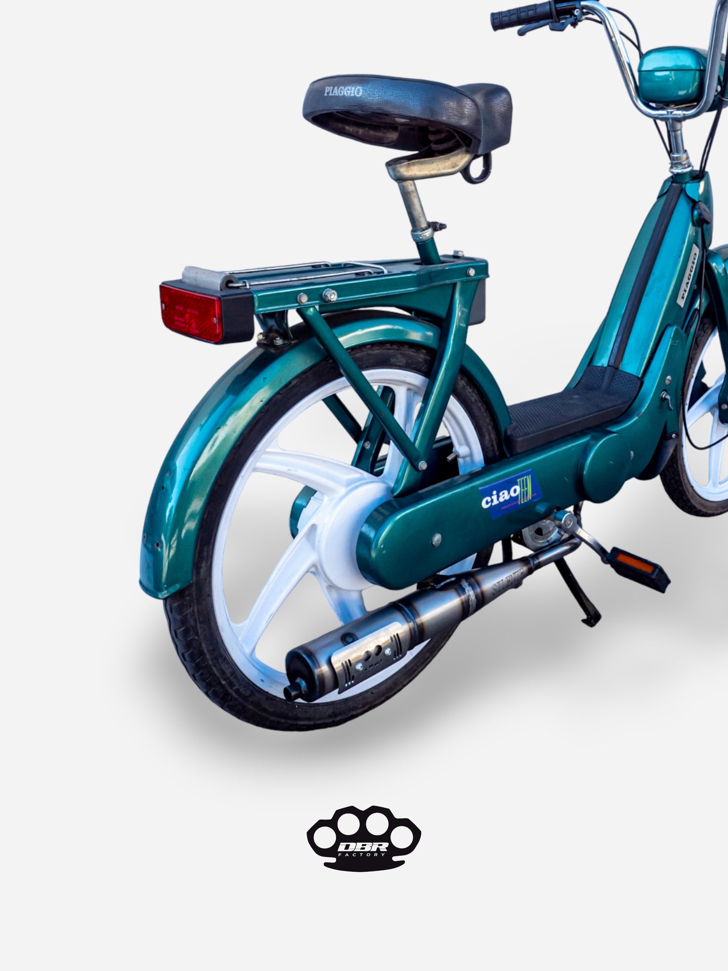 Marmitta DBR Silente - Auspuff Piaggio/Gilera