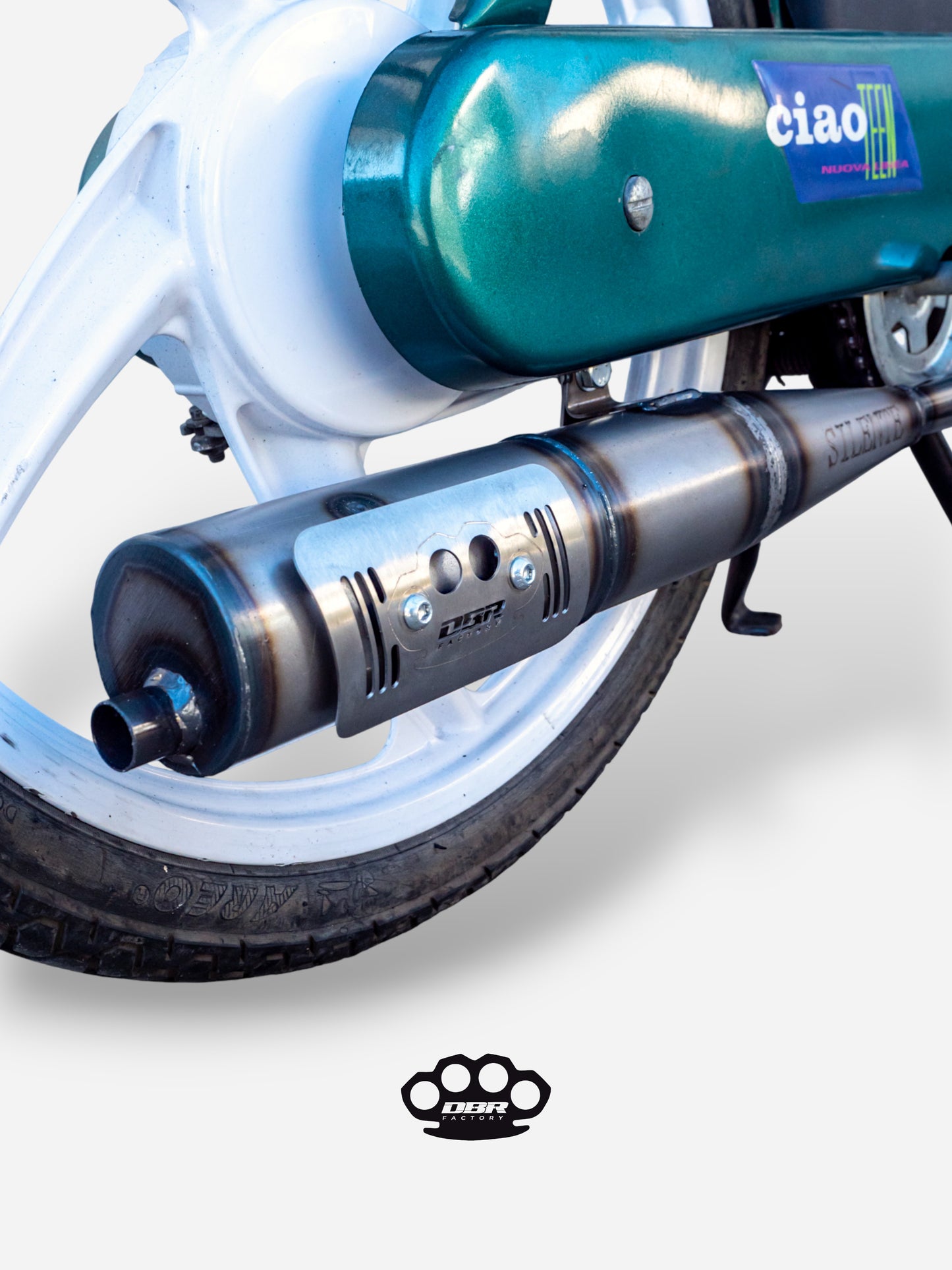 Marmitta DBR Silente - Auspuff Piaggio/Gilera