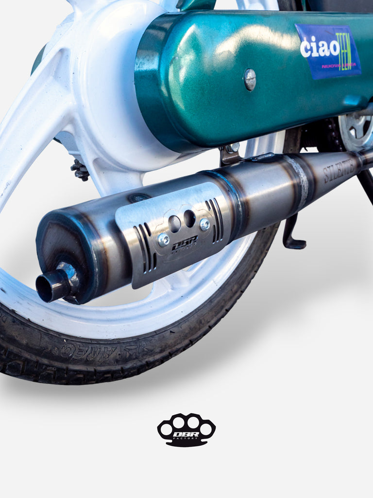 Marmitta DBR Silente - Scarico Piaggio/Gilera - DBR Factory