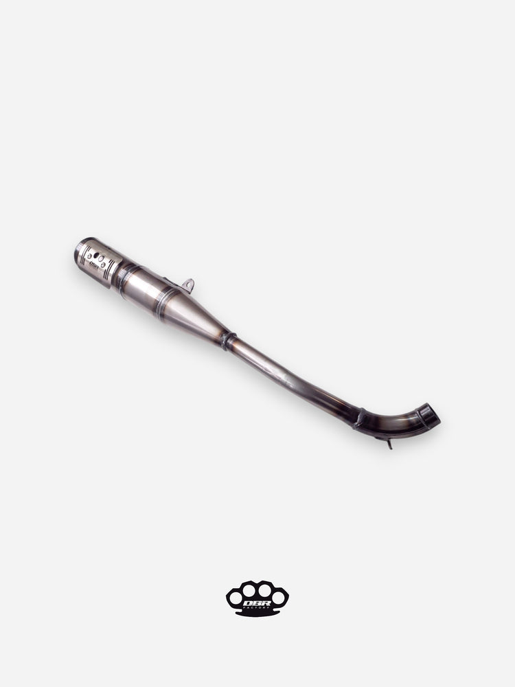 DBR Schalldämpfer Silente - Vespa/Gilera Auspuff Ø27