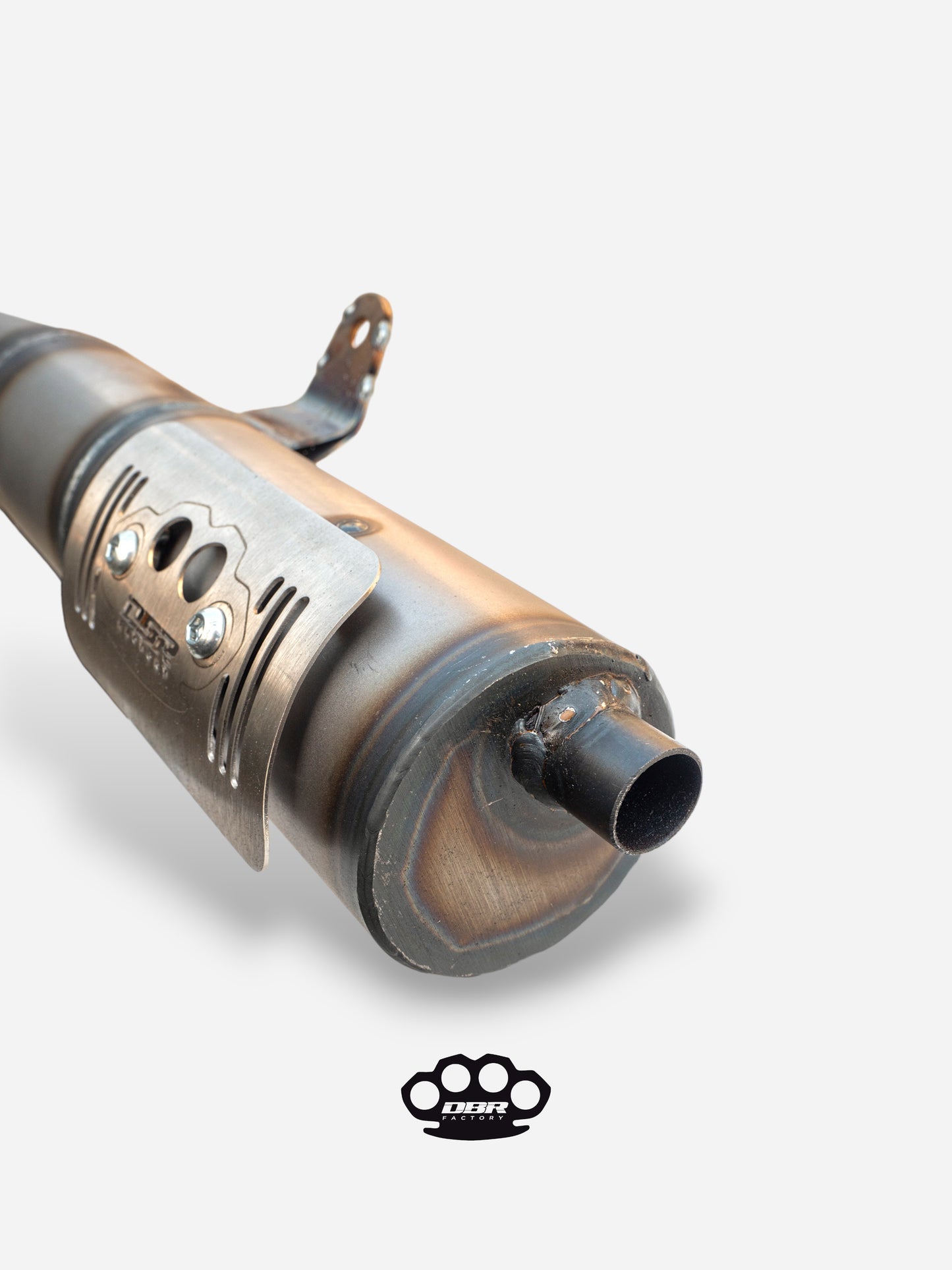 Marmitta DBR Silente - Auspuff Links Piaggio Boxer