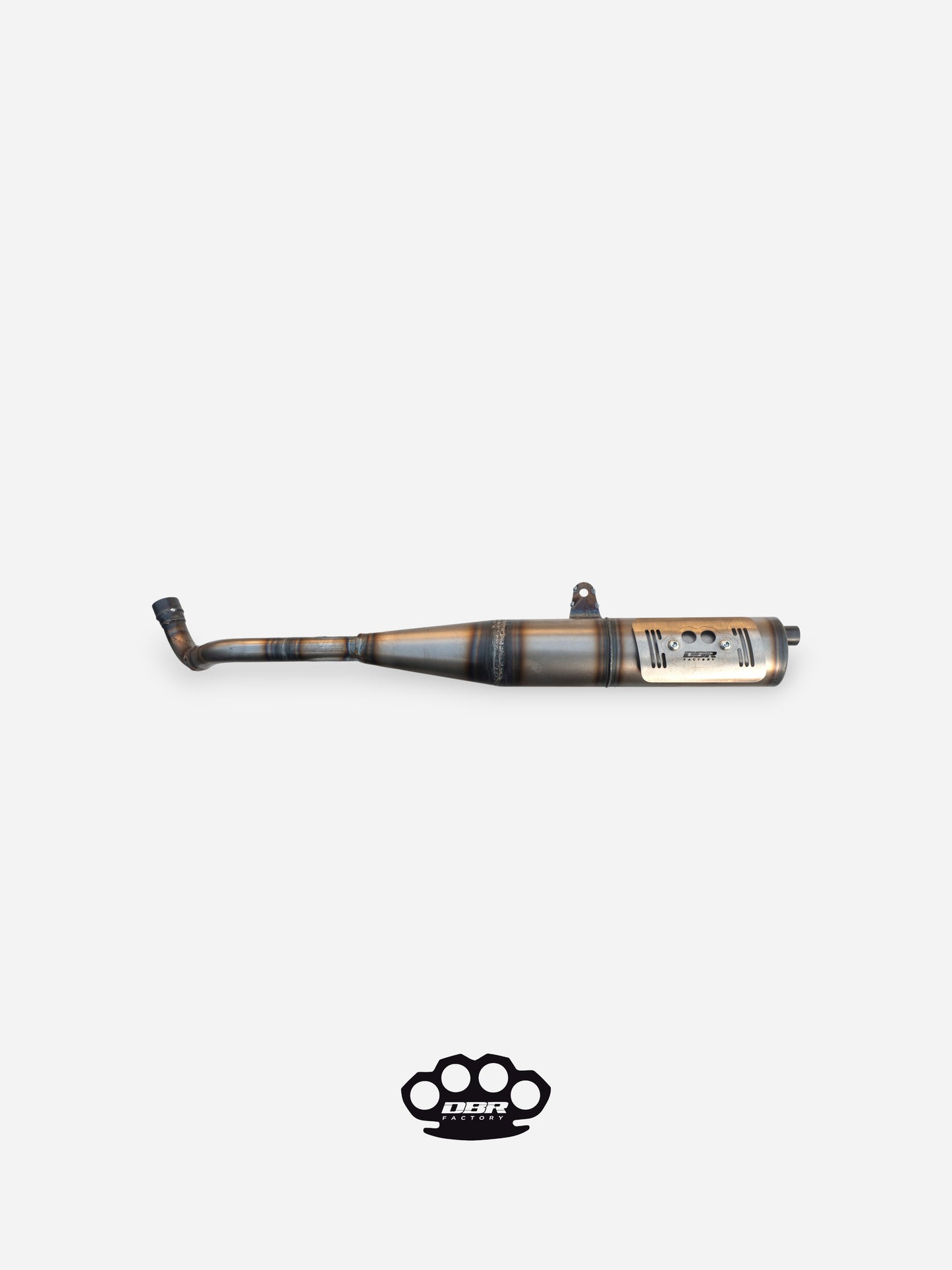 Marmitta DBR Silente - Auspuff Links Piaggio Boxer