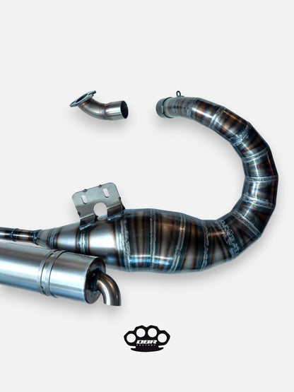 Racing Expansionsauspuff DBR VIPER für Vespa 50 - 90 - Special L N R - 125 Primavera ET3