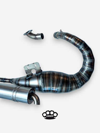 Racing Expansionsauspuff DBR VIPER für Vespa 50 - 90 - Special L N R - 125 Primavera ET3