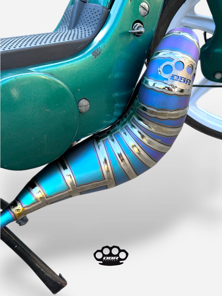 DBR Auspuff Wyvern Titan Multicolor