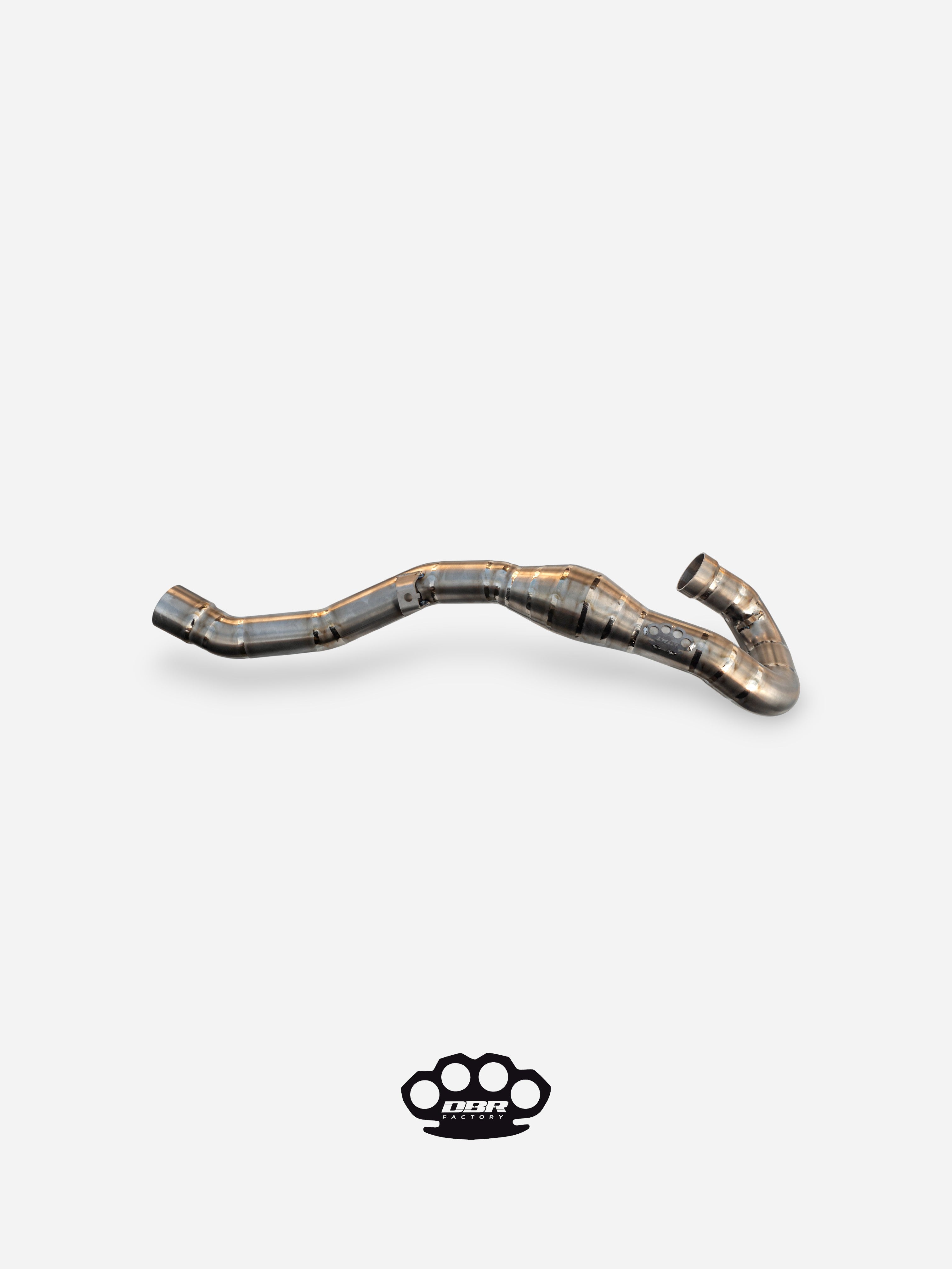 DBR 4T Titanium Exhaust Manifold - KTM 450-530 (2008-2016), Husqvarna 450 FE/FC (2014-2016), Husaberg 450 FE/FC (2009-2014)