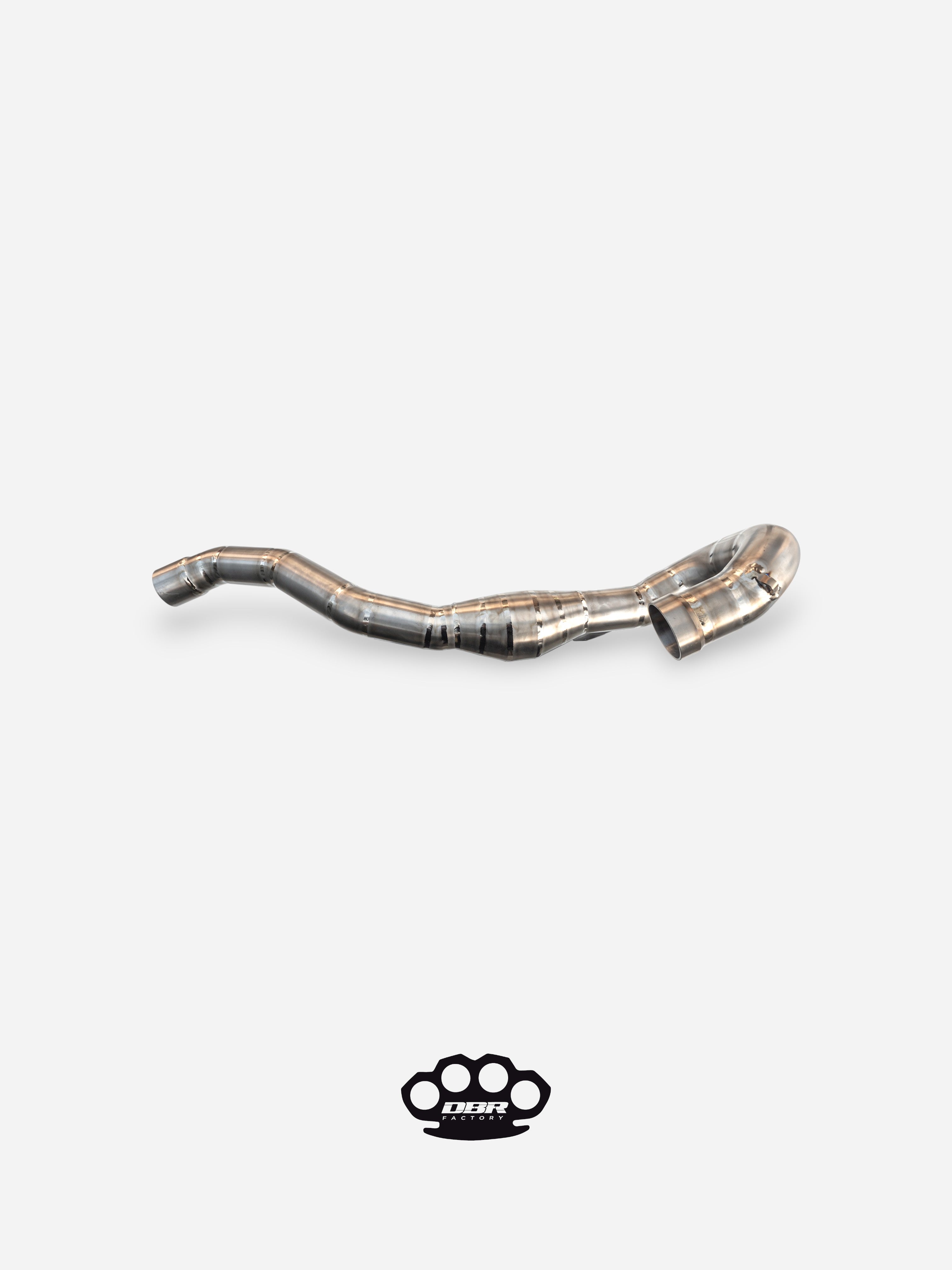 DBR 4T Titanium Auspuffkrümmer - KTM 450-530 (2008-2016), Husqvarna 450 FE/FC (2014-2016), Husaberg 450 FE/FC (2009-2014)