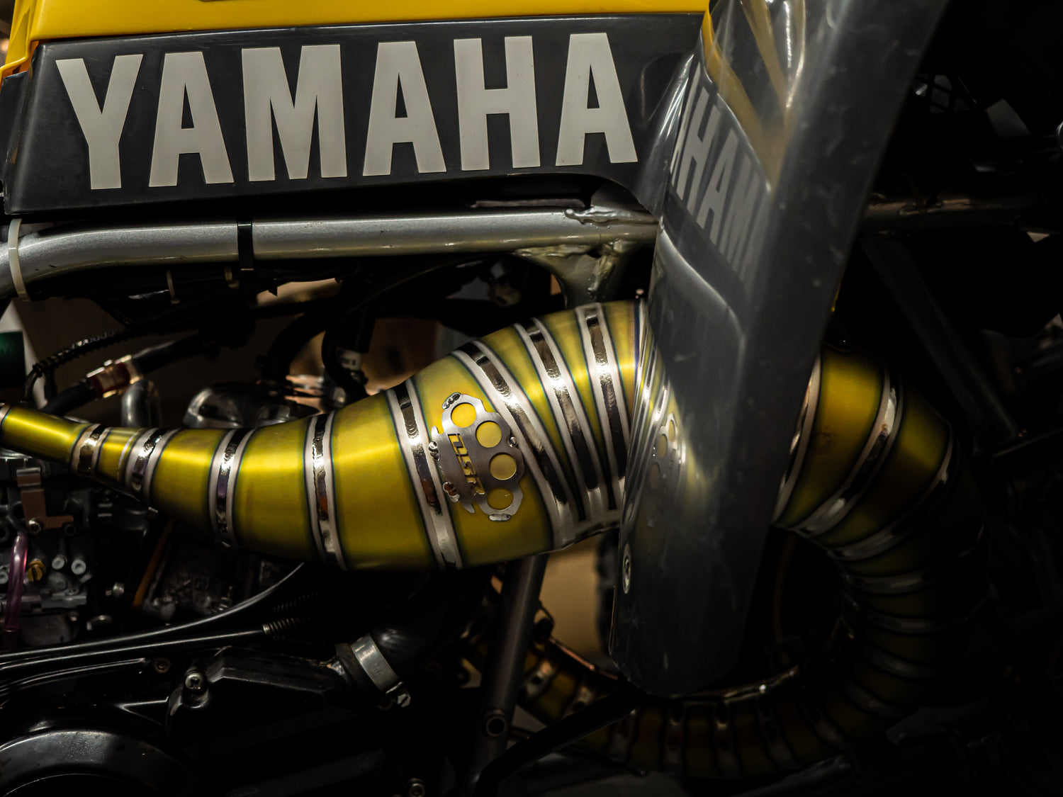 DBR Titan-Auspuff für YAMAHA BANSHEE Big Bore 525cc 1988–2009