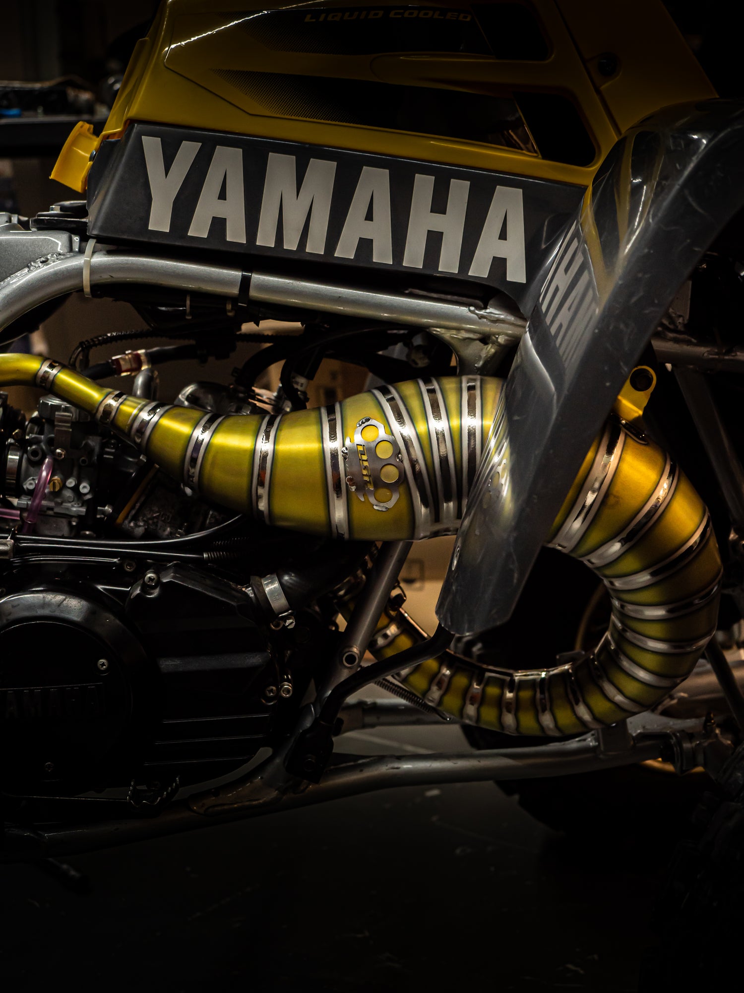 DBR Titan-Auspuff für YAMAHA BANSHEE Big Bore 525cc 1988–2009
