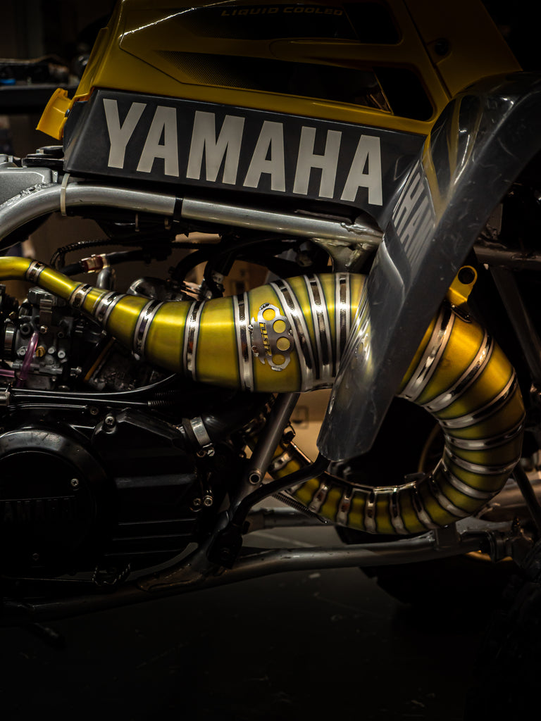 DBR Titan-Auspuff für YAMAHA BANSHEE Big Bore 525cc 1988–2009