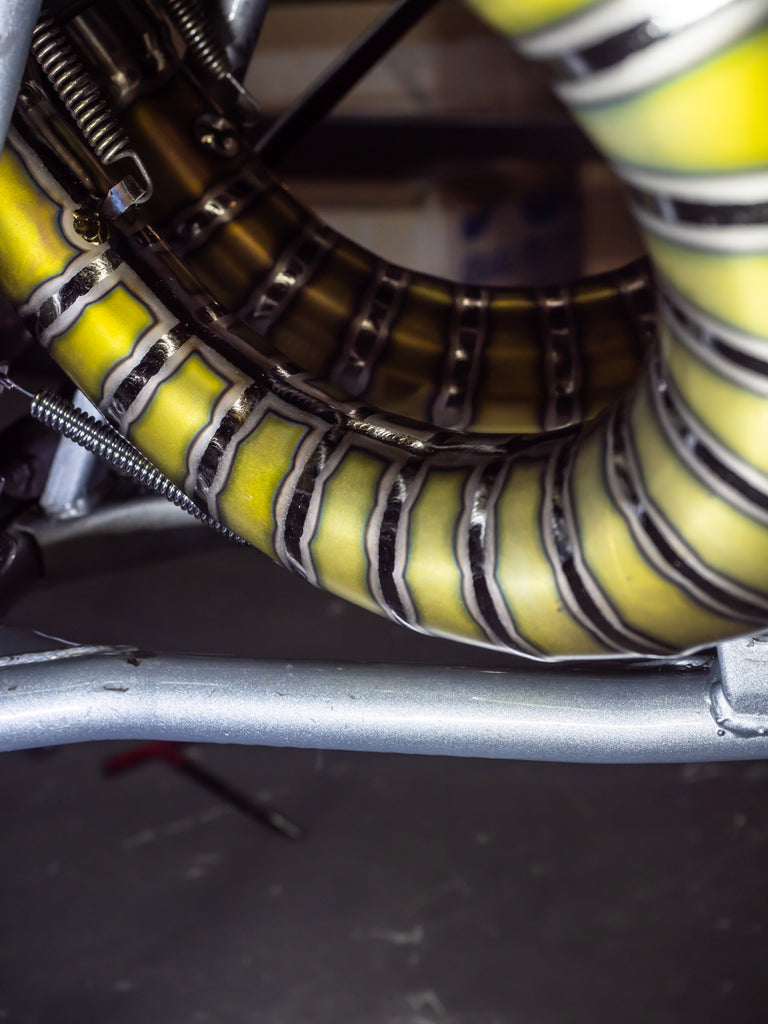 DBR Titan-Auspuff für YAMAHA BANSHEE Big Bore 525cc 1988–2009