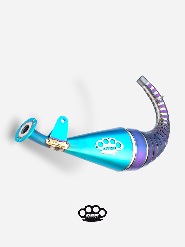 Scarico DBR 50/100cc Superfast Bassa Titanium - DBR Factory