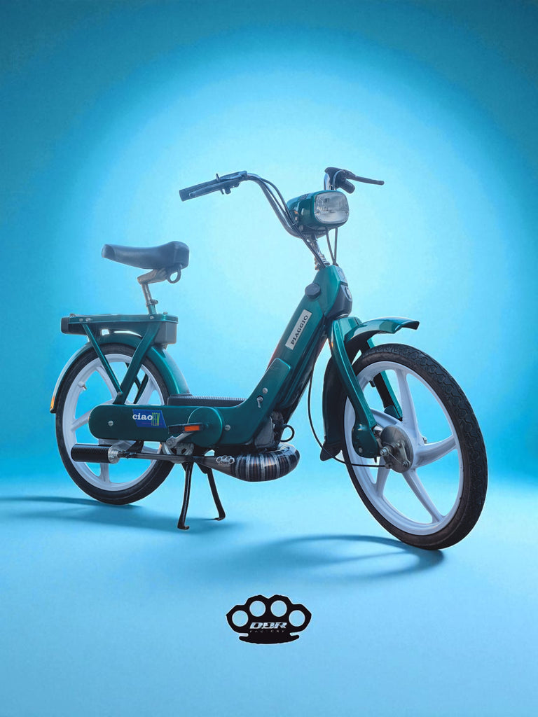 Scarico DBR Classic Moped – Silenziatore Integrato - DBR Factory